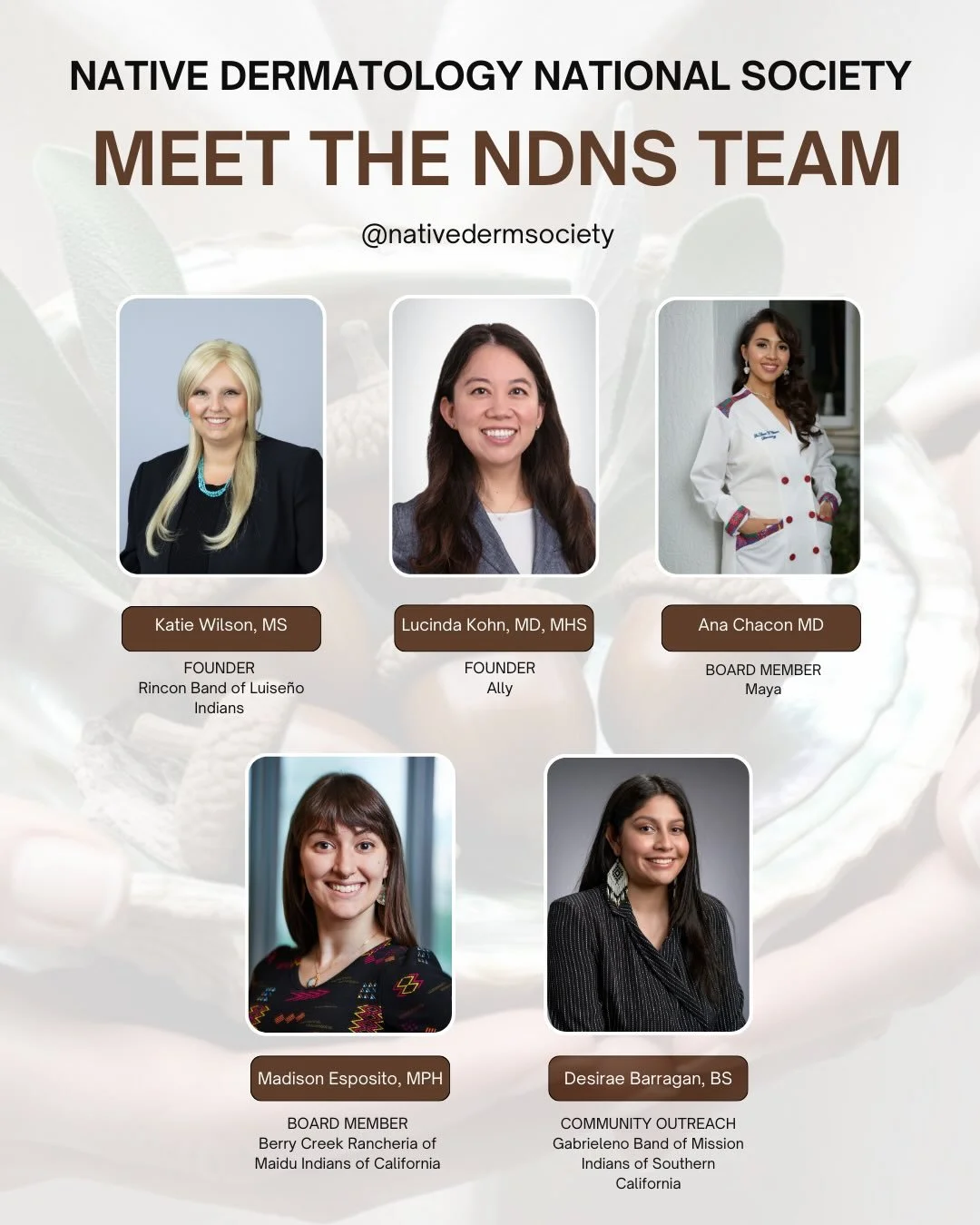 Native Dermatology National Society is here to honor Indigenous healing, uplift Native voices in medicine, and protect the skin of our communities &mdash; mind, body, and spirit. Our skin carries stories. 

🌿 Rooted in tradition.
🪶 Rising in scienc