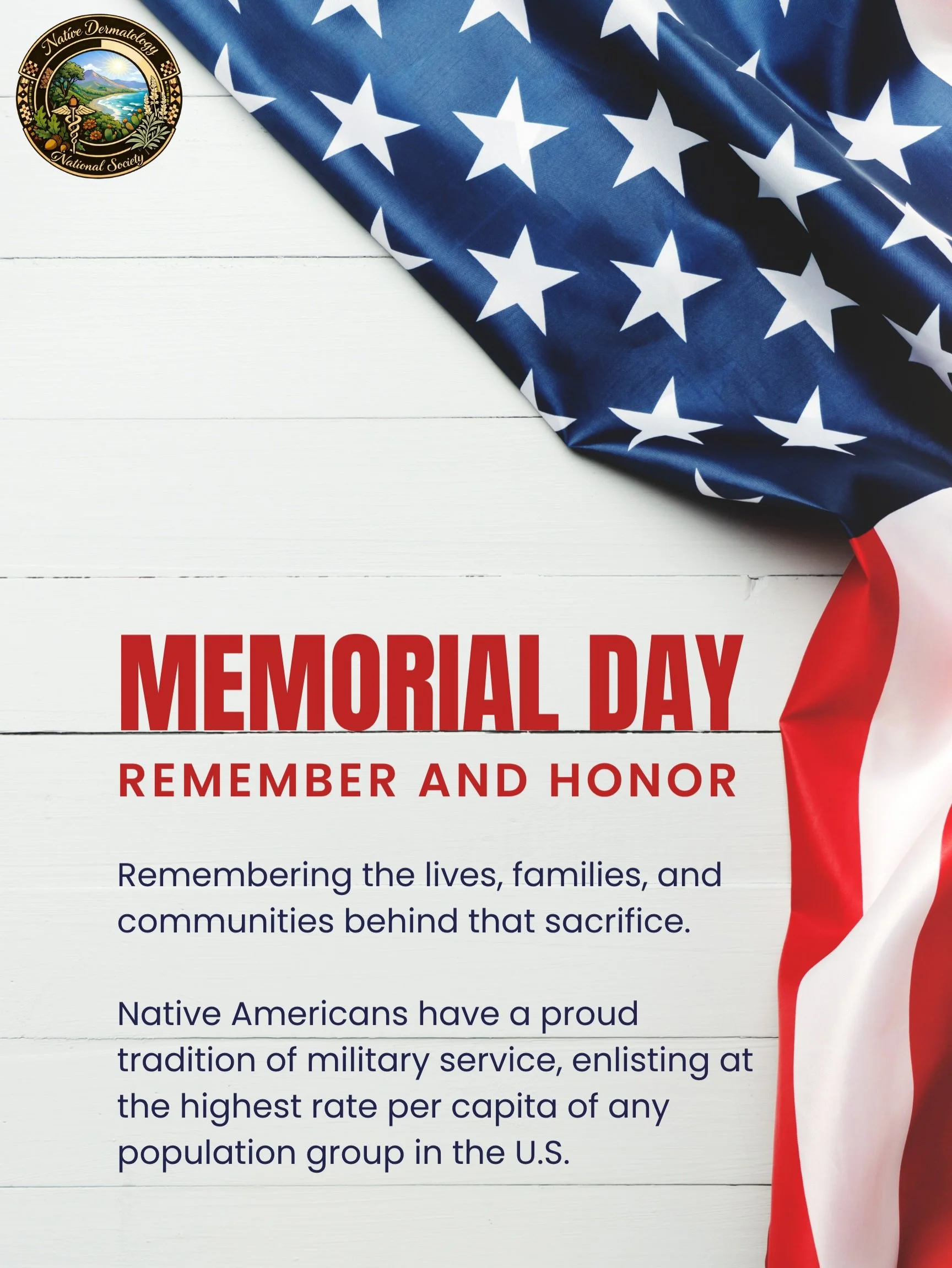 Memorial Day

A day to pause and hold space.

For those who served, those we&rsquo;ve lost,
and the communities that continue to carry that legacy.

#memorialday #native #veterans #indigenous