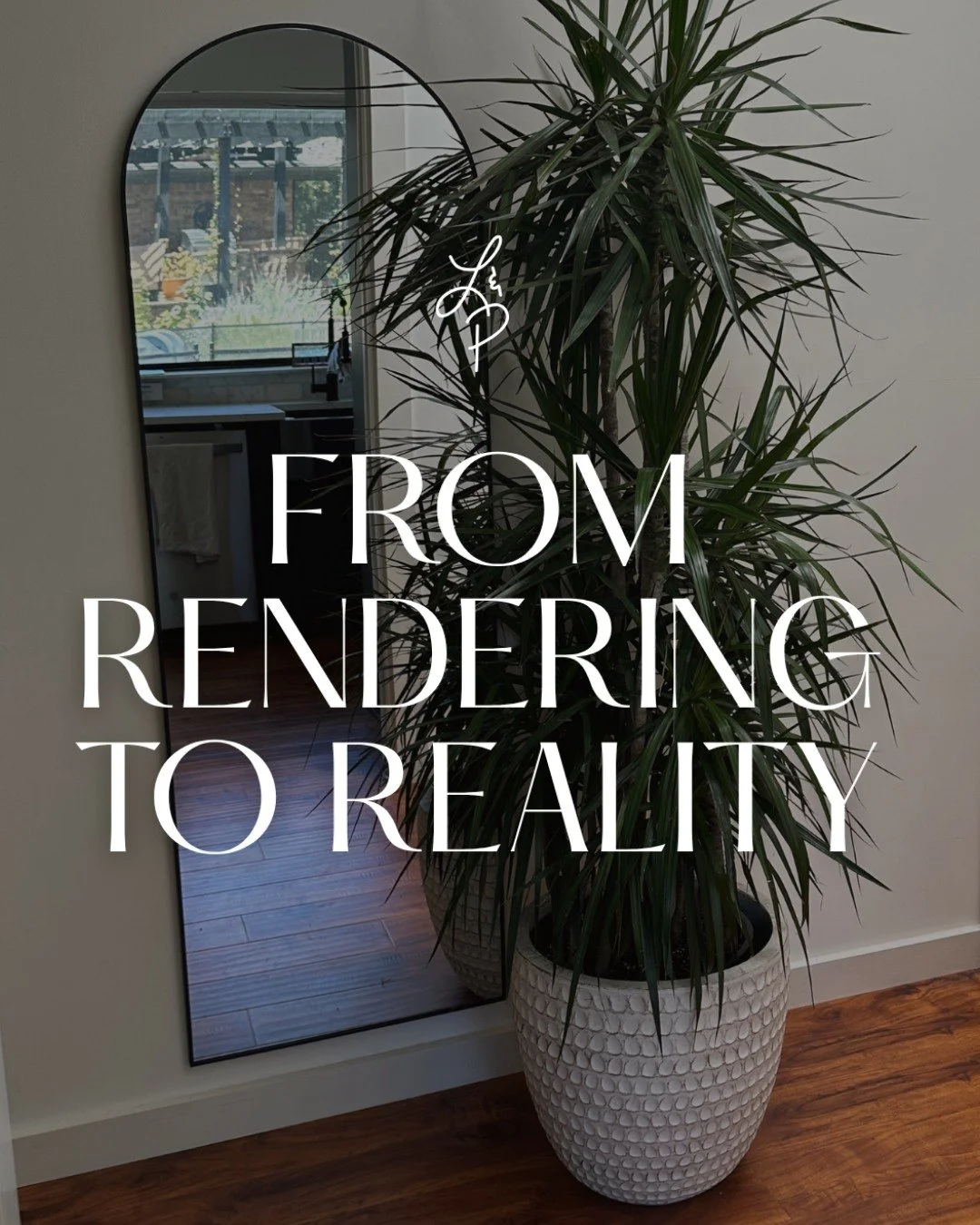 From rendering to reality. 🌿

This Dracaena and textured ceramic planter were both sourced specifically for this interior plant design project, considering the scale, light, and overall style of the space.

Seeing the design come together exactly as