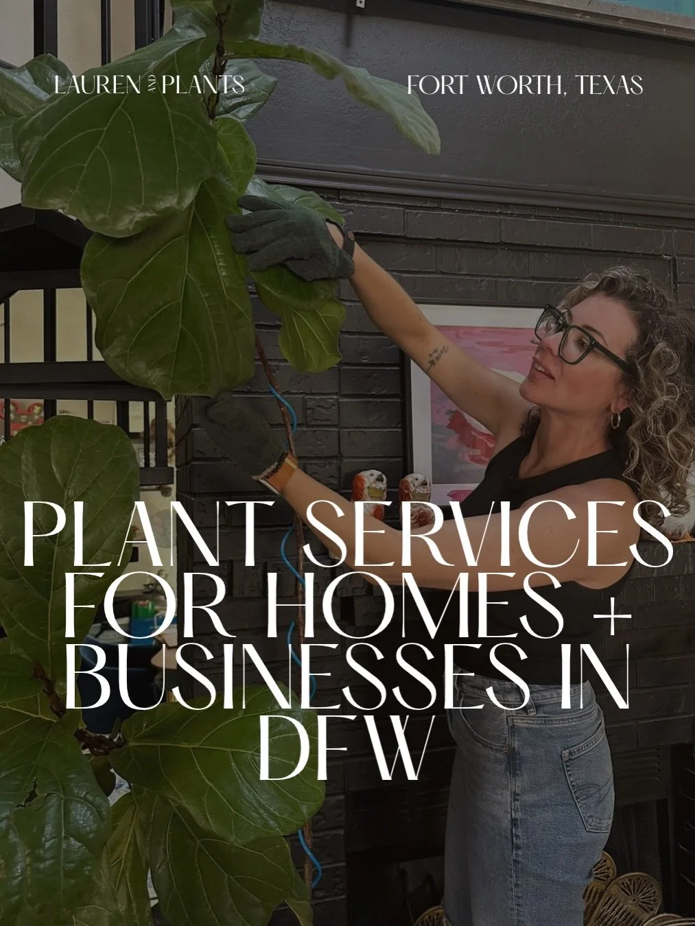 Need a little plant help? 

Whether you&rsquo;re looking to bring more life into your home or office, keep your plants thriving, or plan a fun, hands-on plant experience, Lauren and Plants has you covered!

Here&rsquo;s a little look at what we do:

