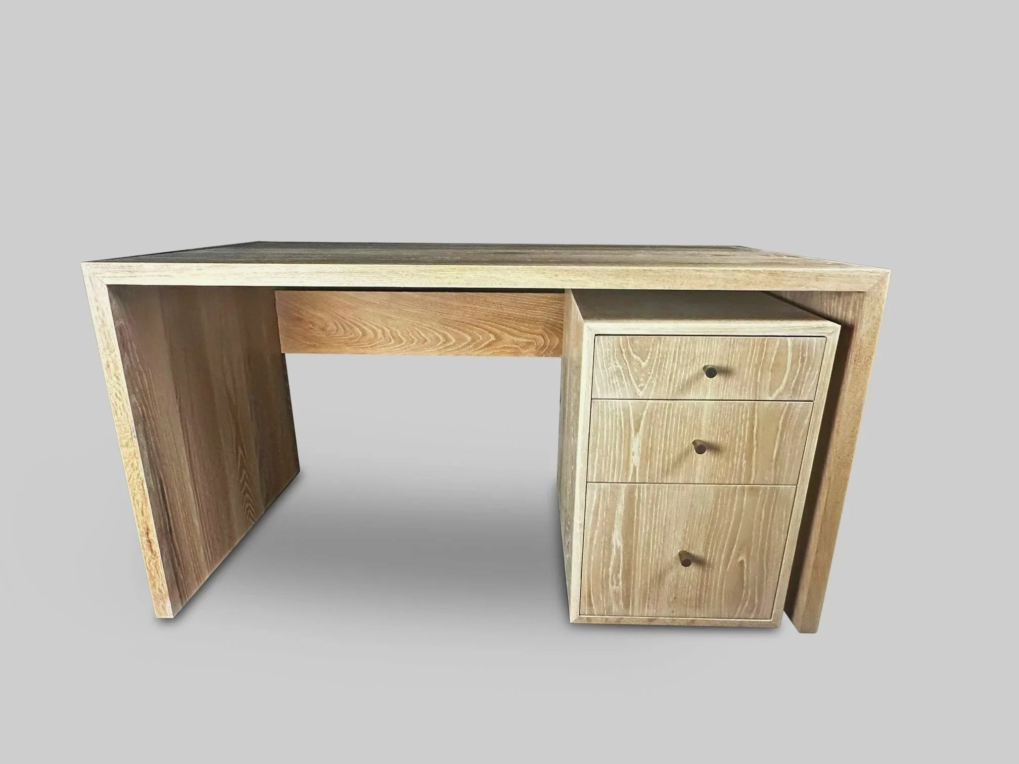 Desk in Solid White Oak
