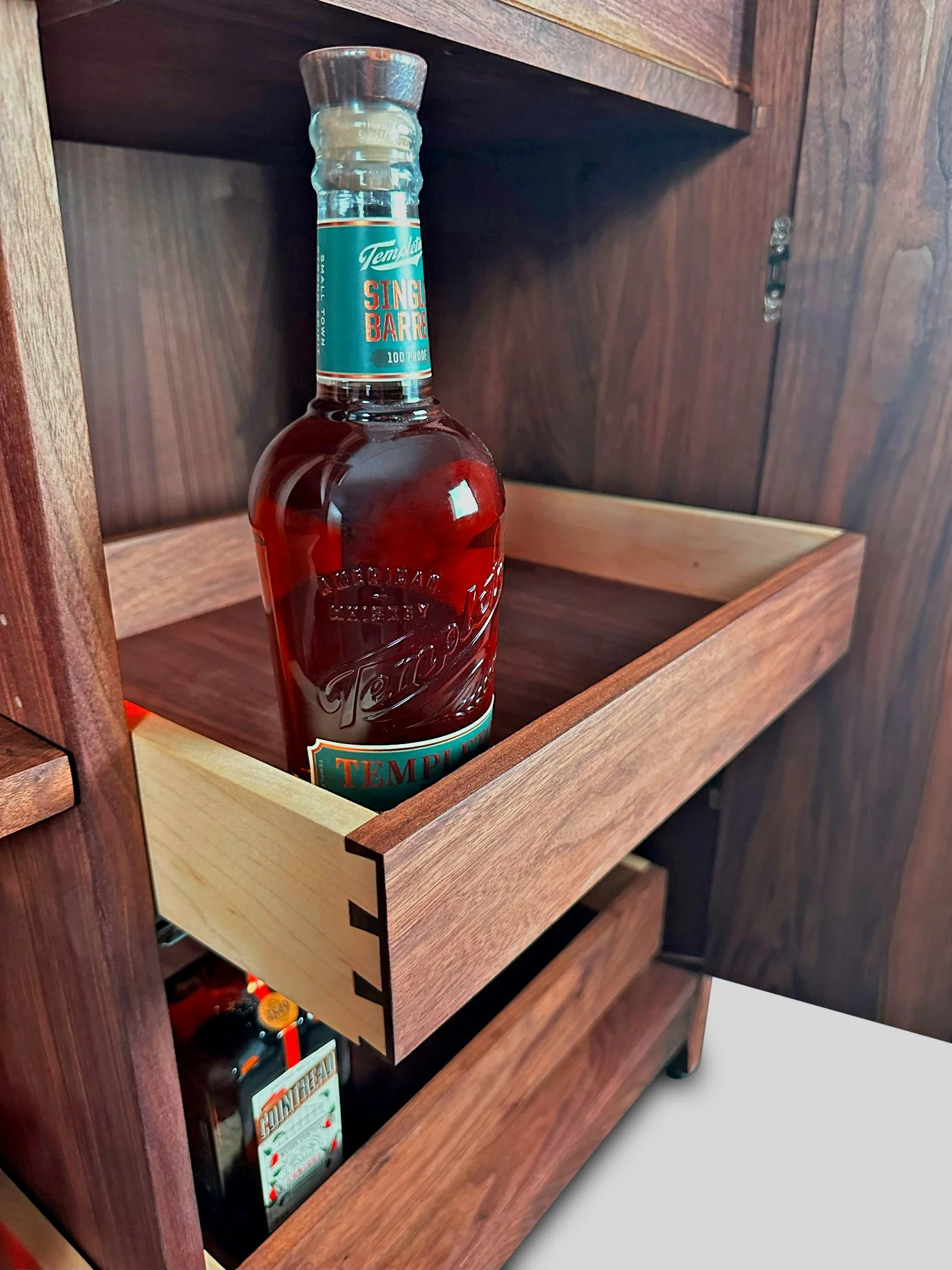 Dovetail Joint Detail on Drawers