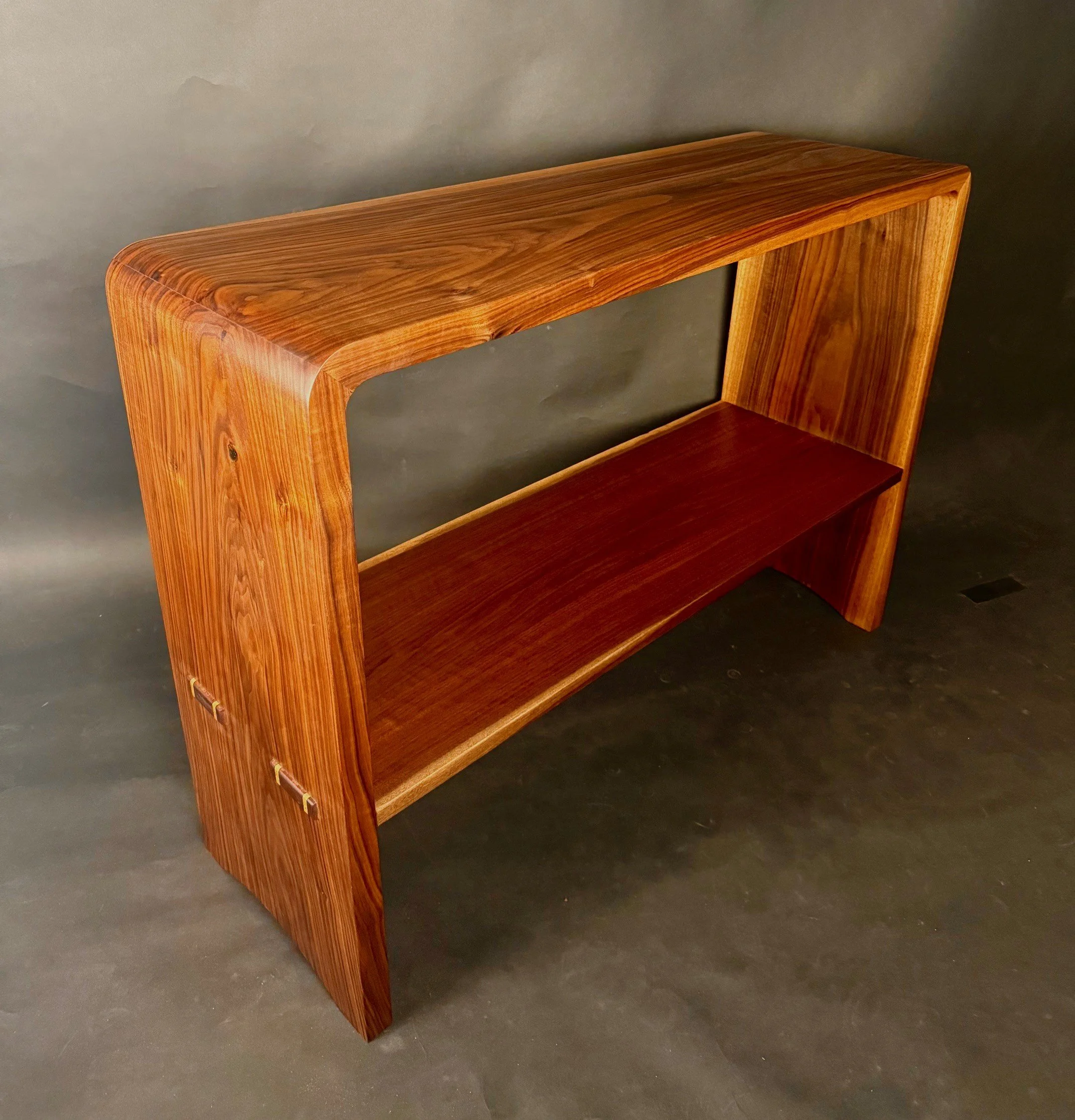 Walnut Side Table with Through Mortise & Tenon Joinery