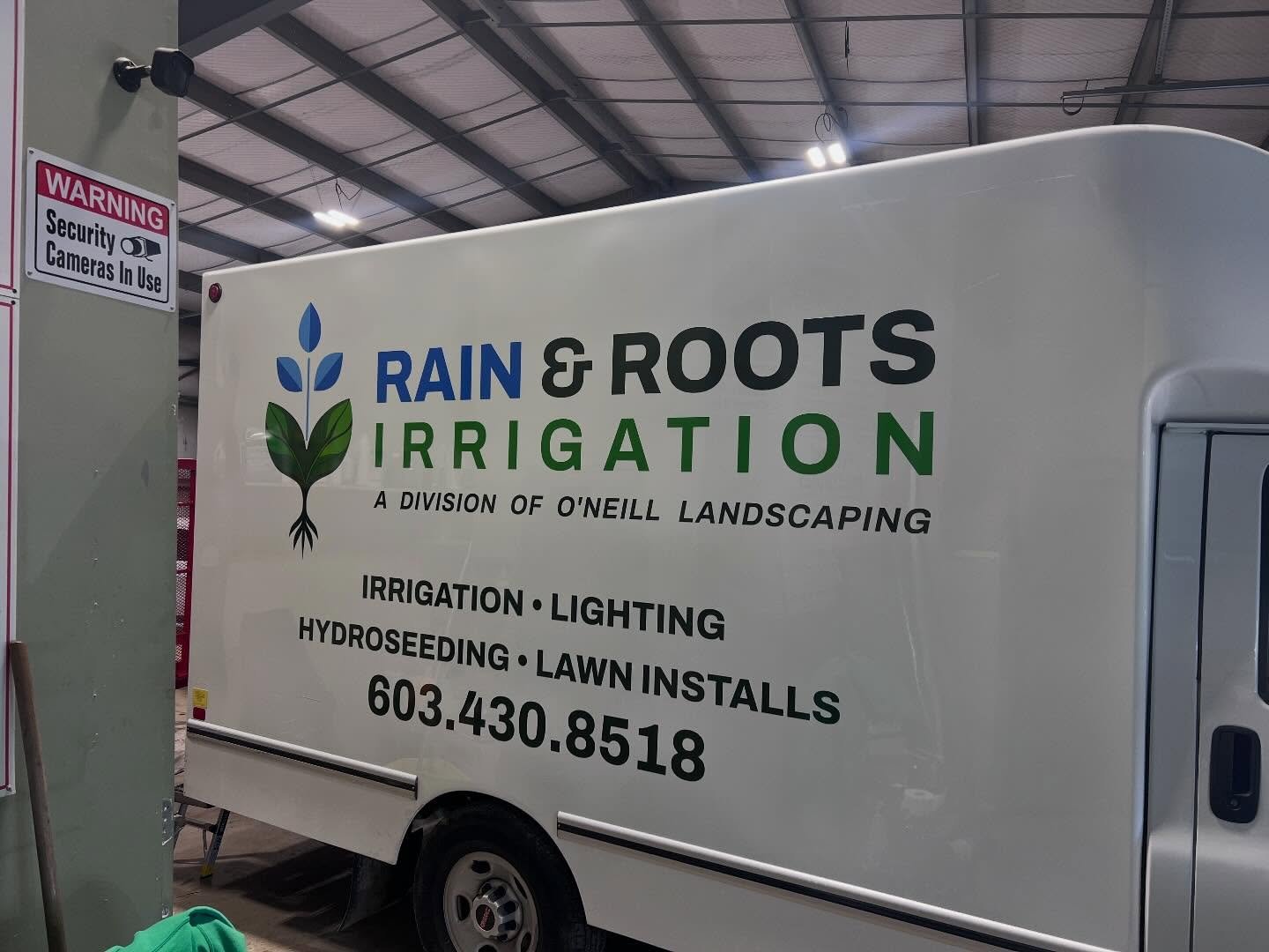 Rain & Roots Irrigation sprinkler winterization and blowout services