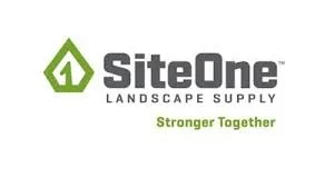 SiteOne Landscape Supply logo with the slogan 'Stronger Together'.