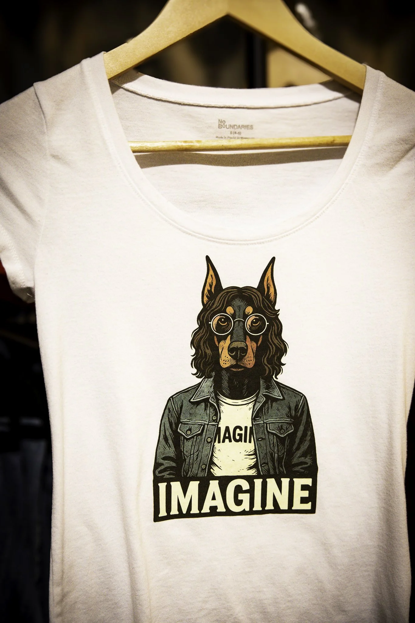 "Imagine" Dobie Tee