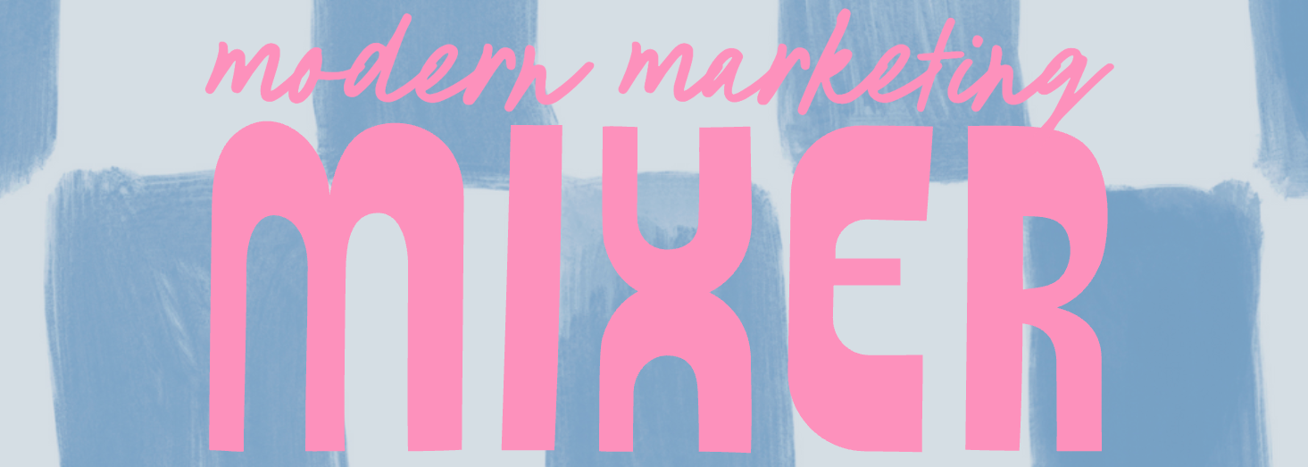 Modern Marketing Mixer