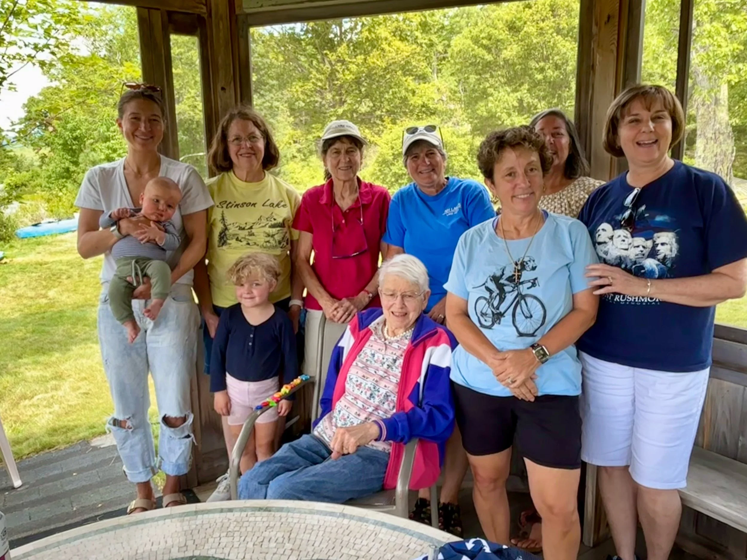 Lovely afternoon at Ladies of the Lake.  Thank you Nelson family!