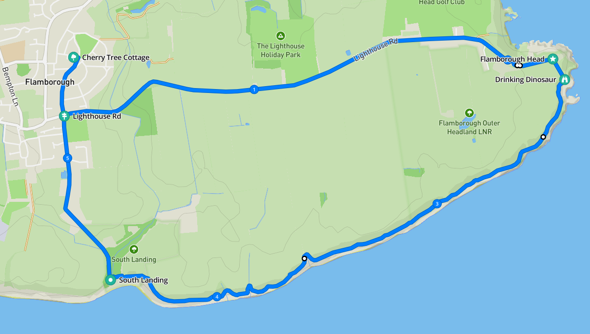 Flamborough Head to South Landing Circular Walk