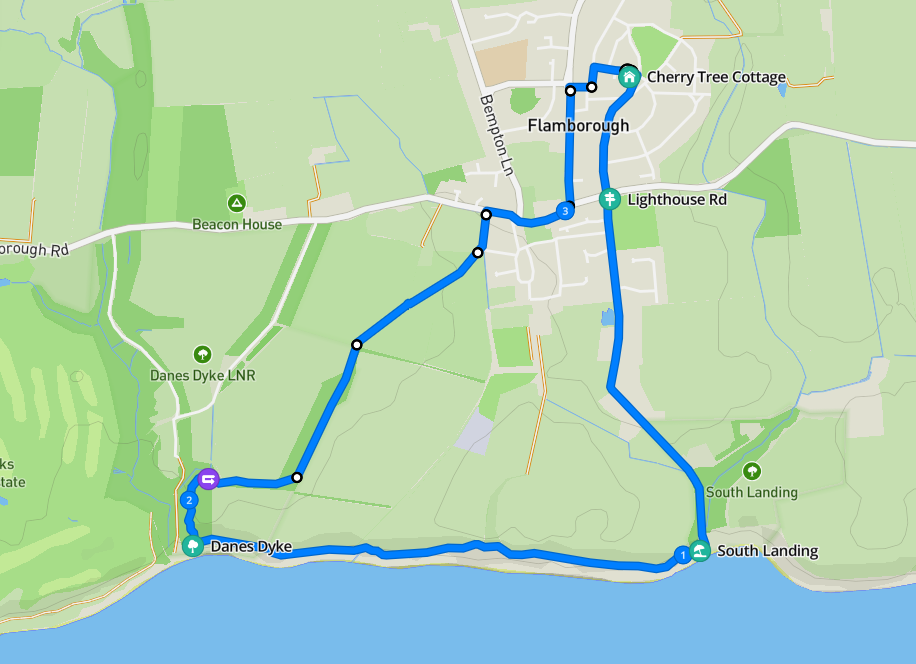 South Landing to Danes Dyke Circular Walk