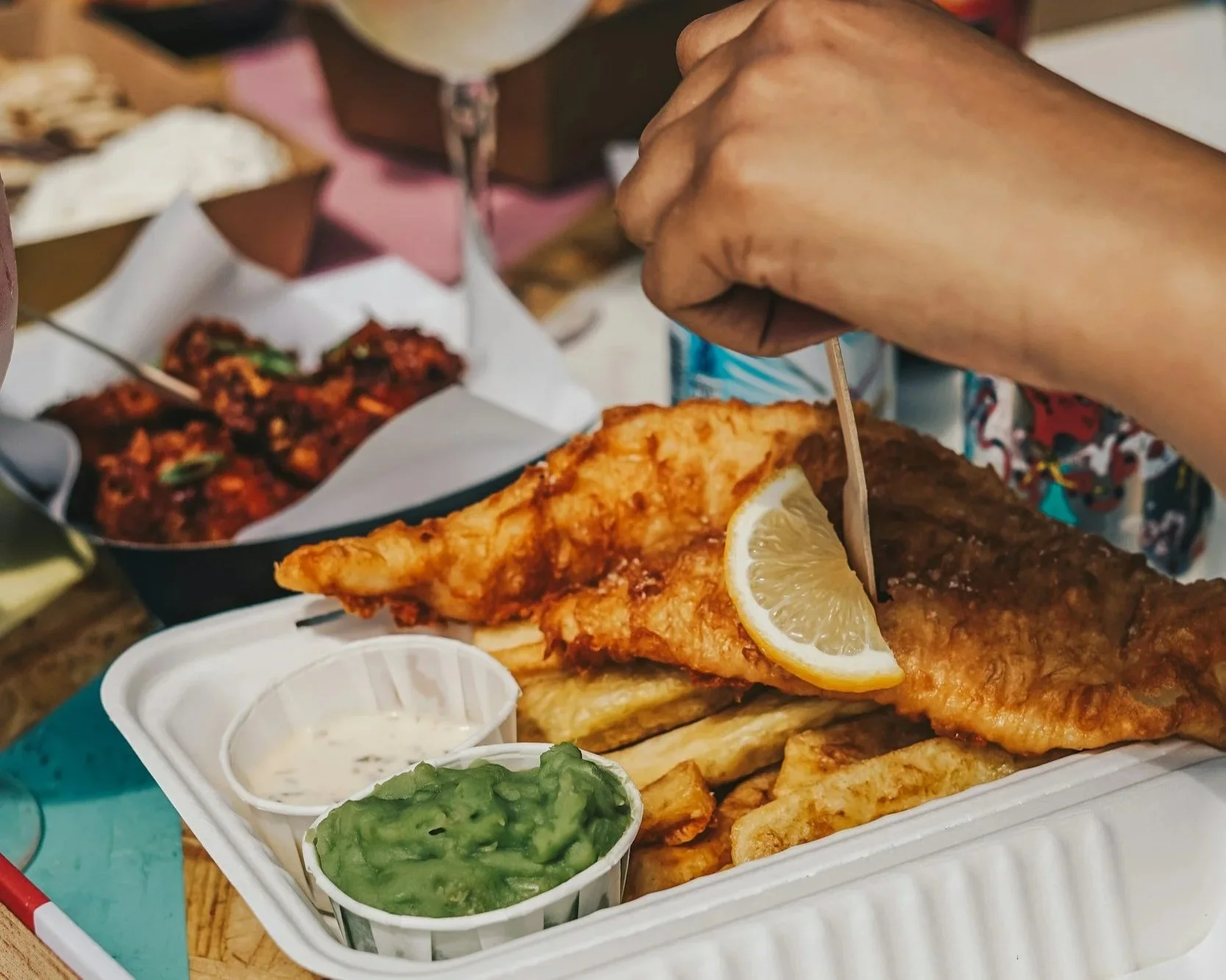 Coastal Comforts : Takeaway Favourites in Flamborough