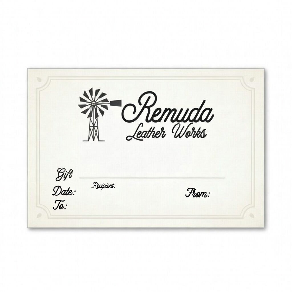 Remuda Leather Gift Card