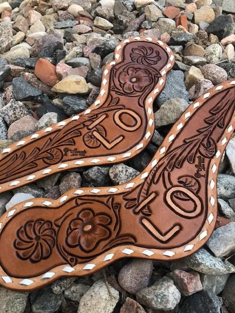 custom dovewing, dove wing spur straps