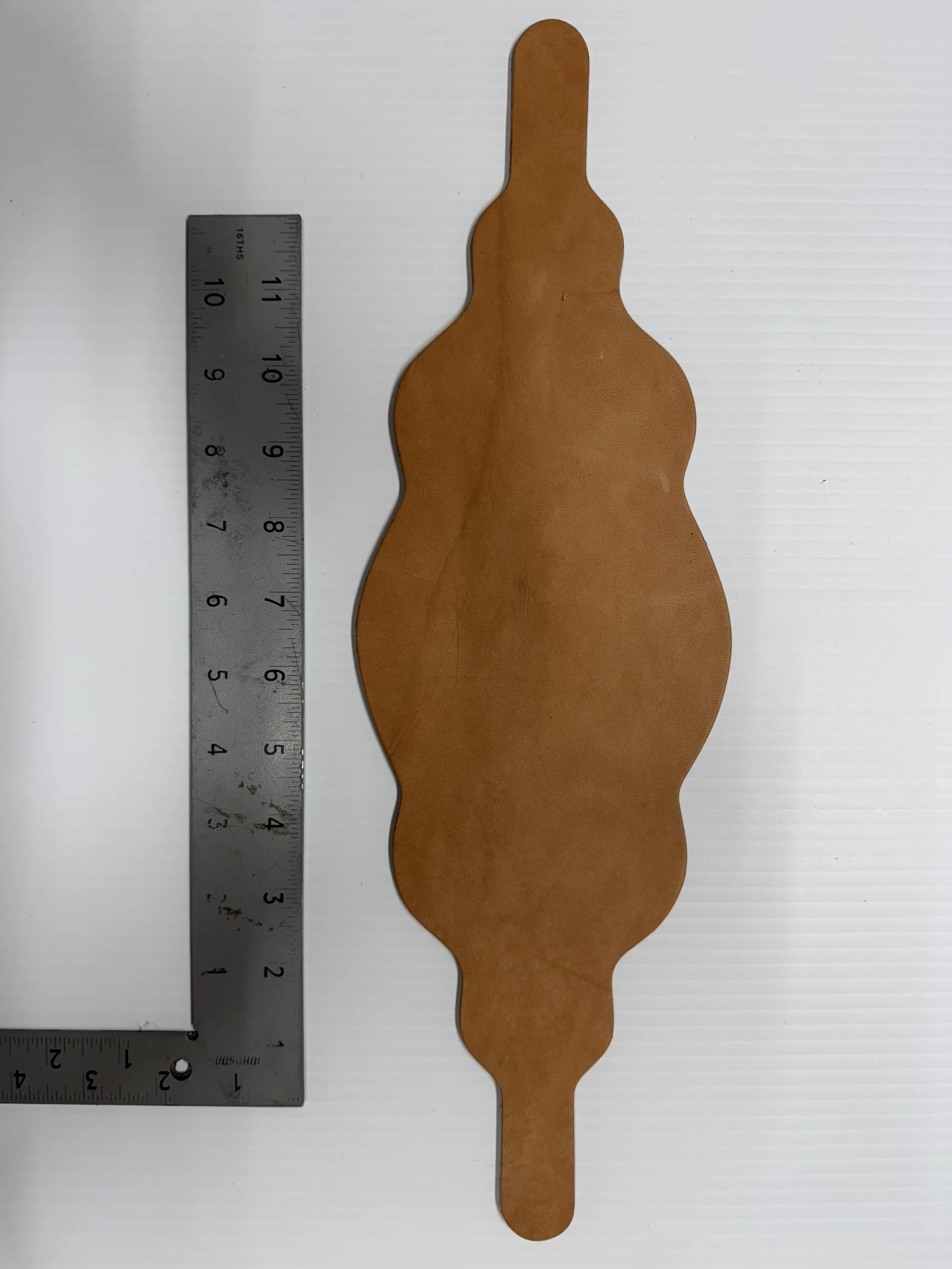 Scallop Bronc Halter Blank