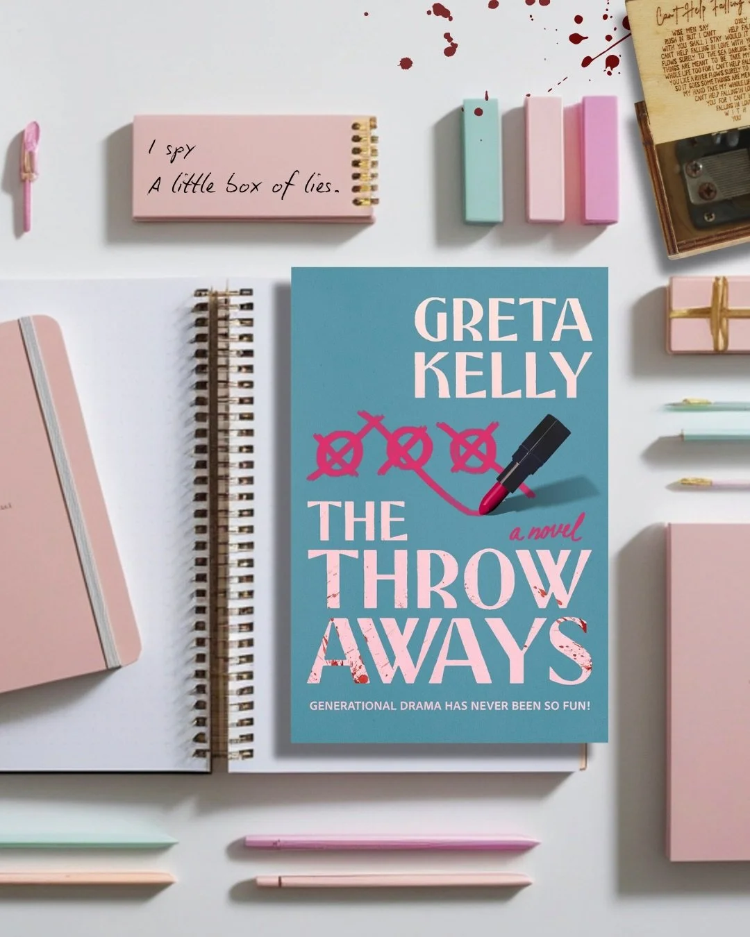 🩷💋🩵AVAILABLE NOW FOR PREORDER🩵💋🩷

THE THROWAWAYS:
The Calloway women are notorious for three things: Olympic-level banter, an inexplicable fear of dolls, and secrets. 

And one of these things is going to get them ☠️

The Gilmore Girls x The Am