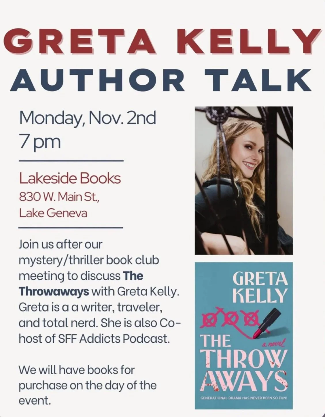 Book Club Chat at Lakeside Books