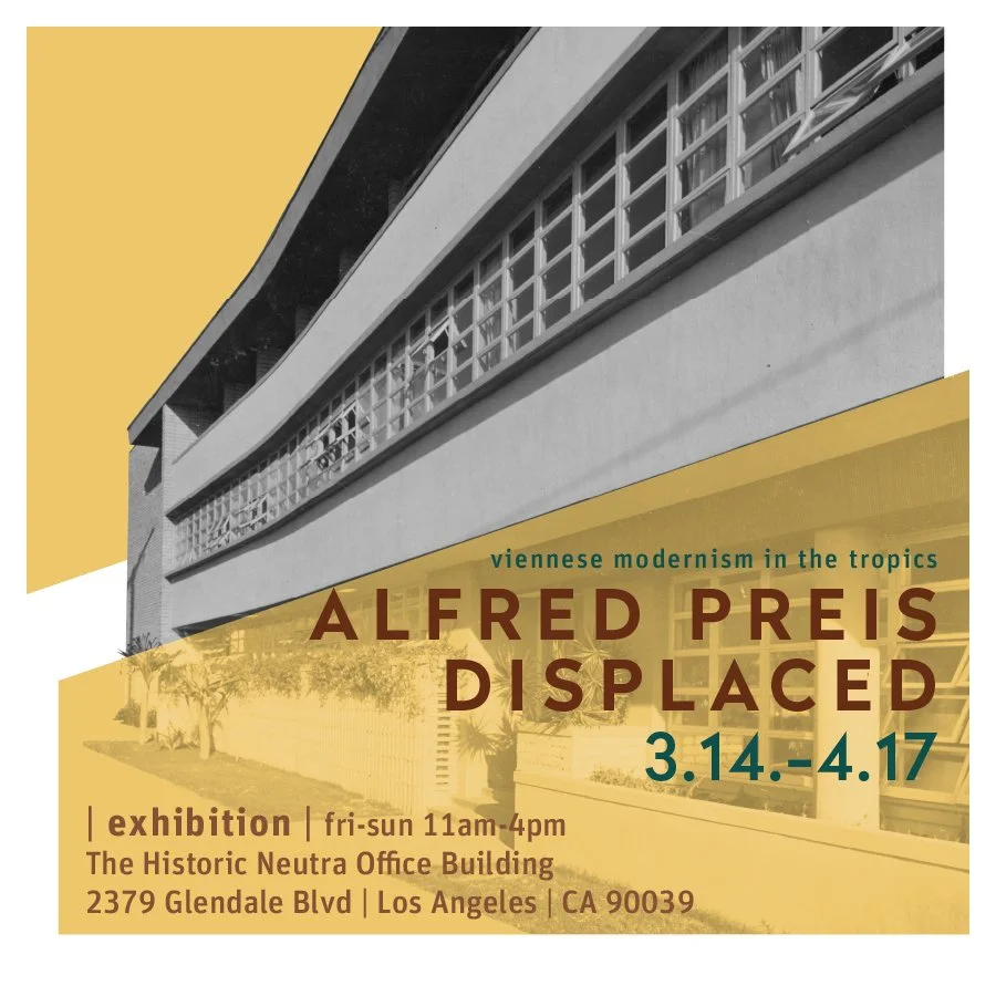 Viennese Modernism in the Tropics: Alfred Preis Displaced