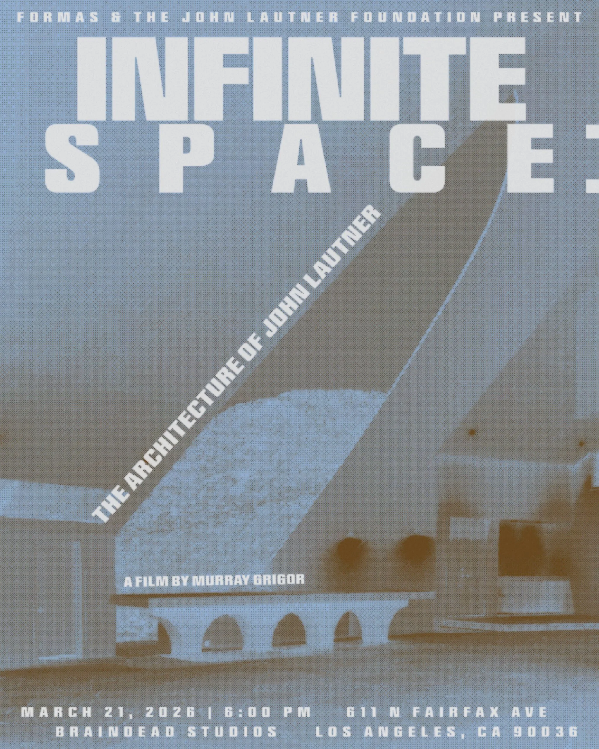Filming Screening of Infinite Space: The Architecture of John Lautner