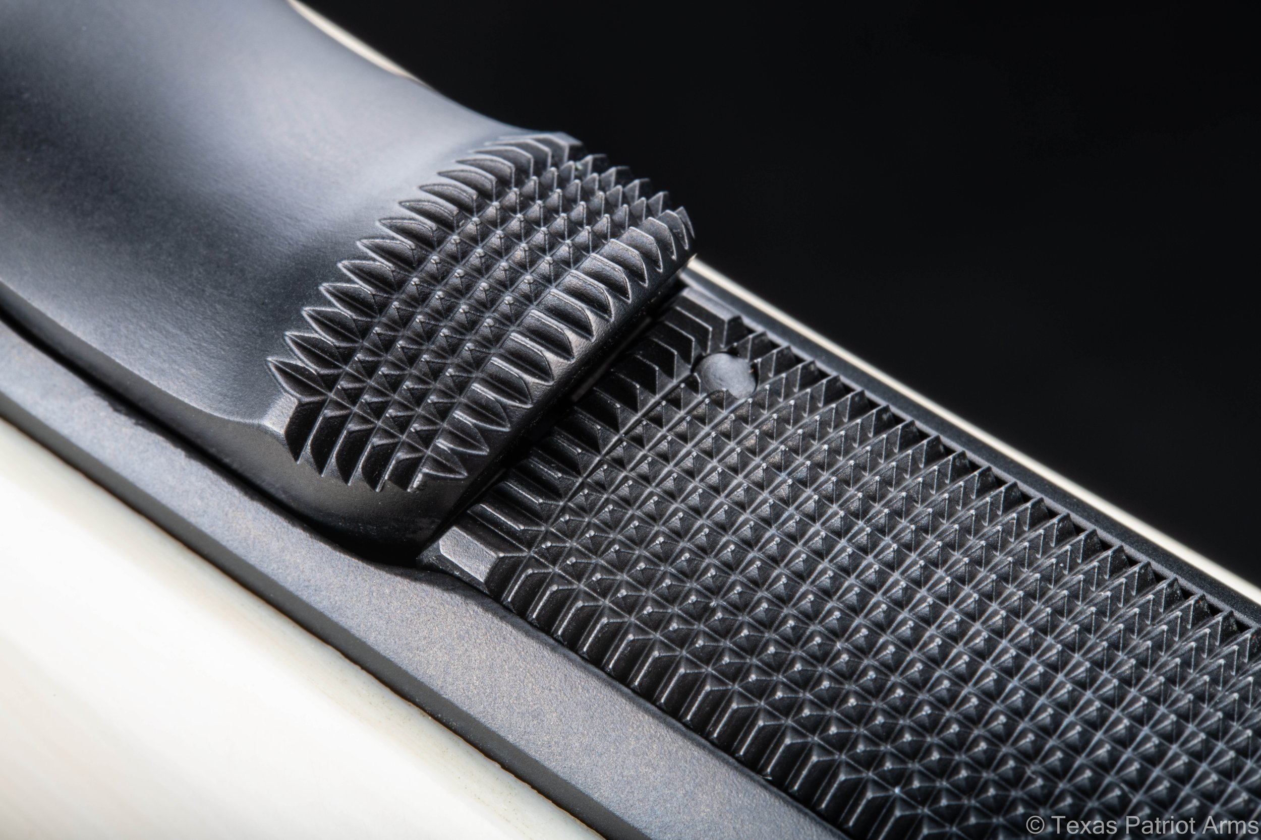 Checkered Grip Safety