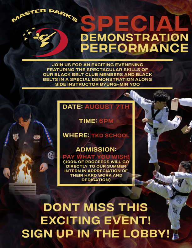 Special Demonstration Performance