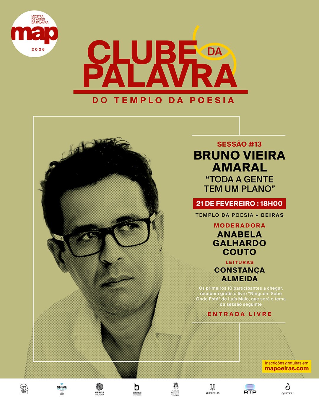 ​Clube da Palavra #13 “Toda a Gente Tem Um Plano”