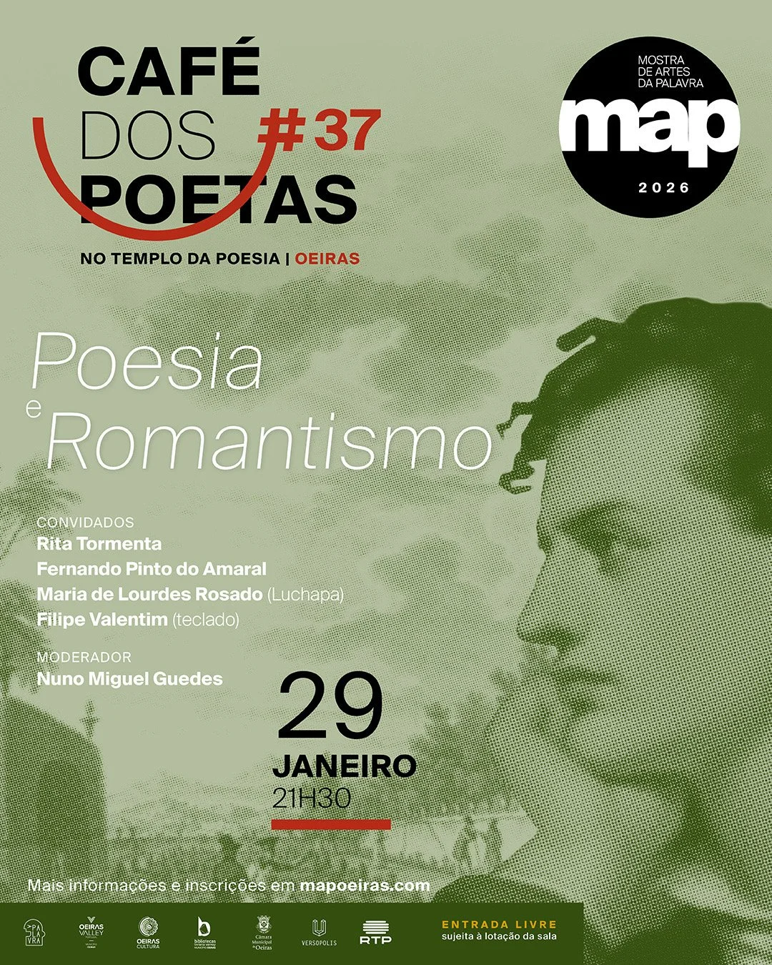 ​Café dos Poetas #37 “Poesia e Romantismo”