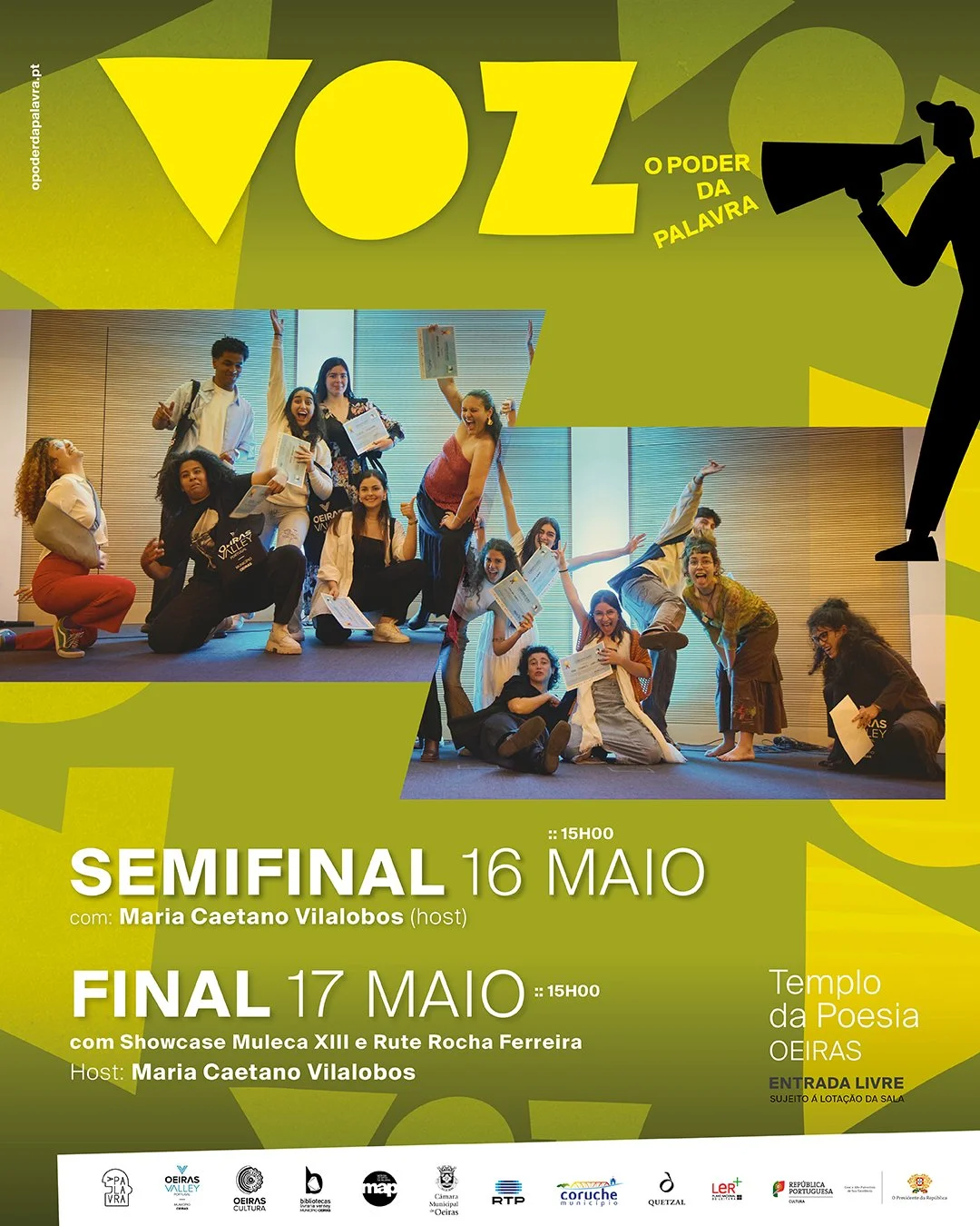 Voz – O Poder da Palavra: Semi-final e Final do Concurso de Eloquência, Escrita e Oratória