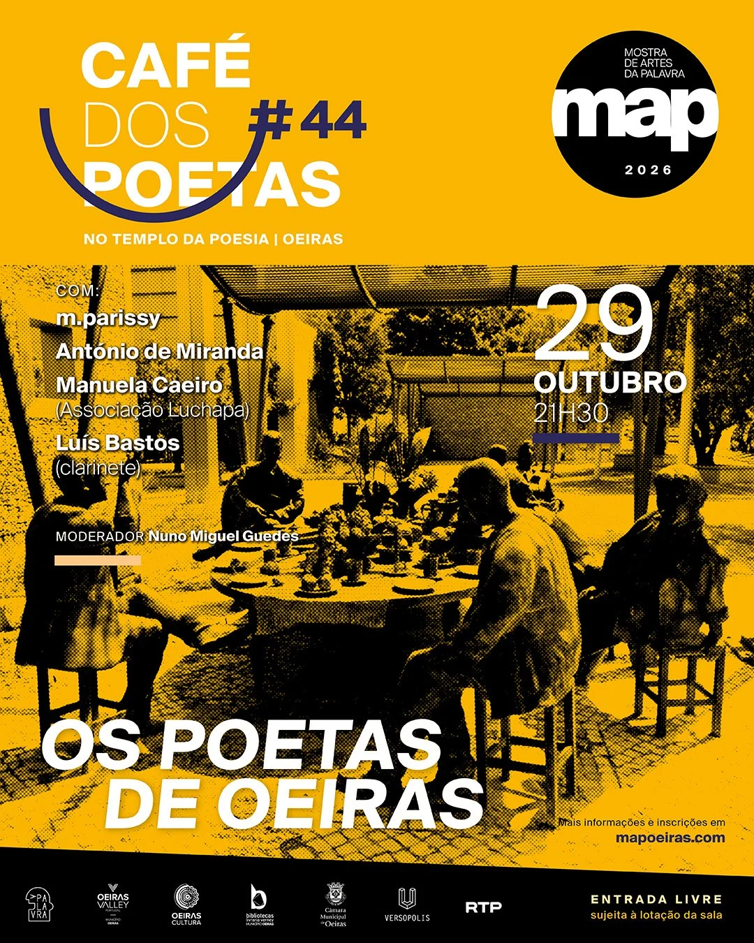 Café dos Poetas #44 "Os Poetas de Oeiras"