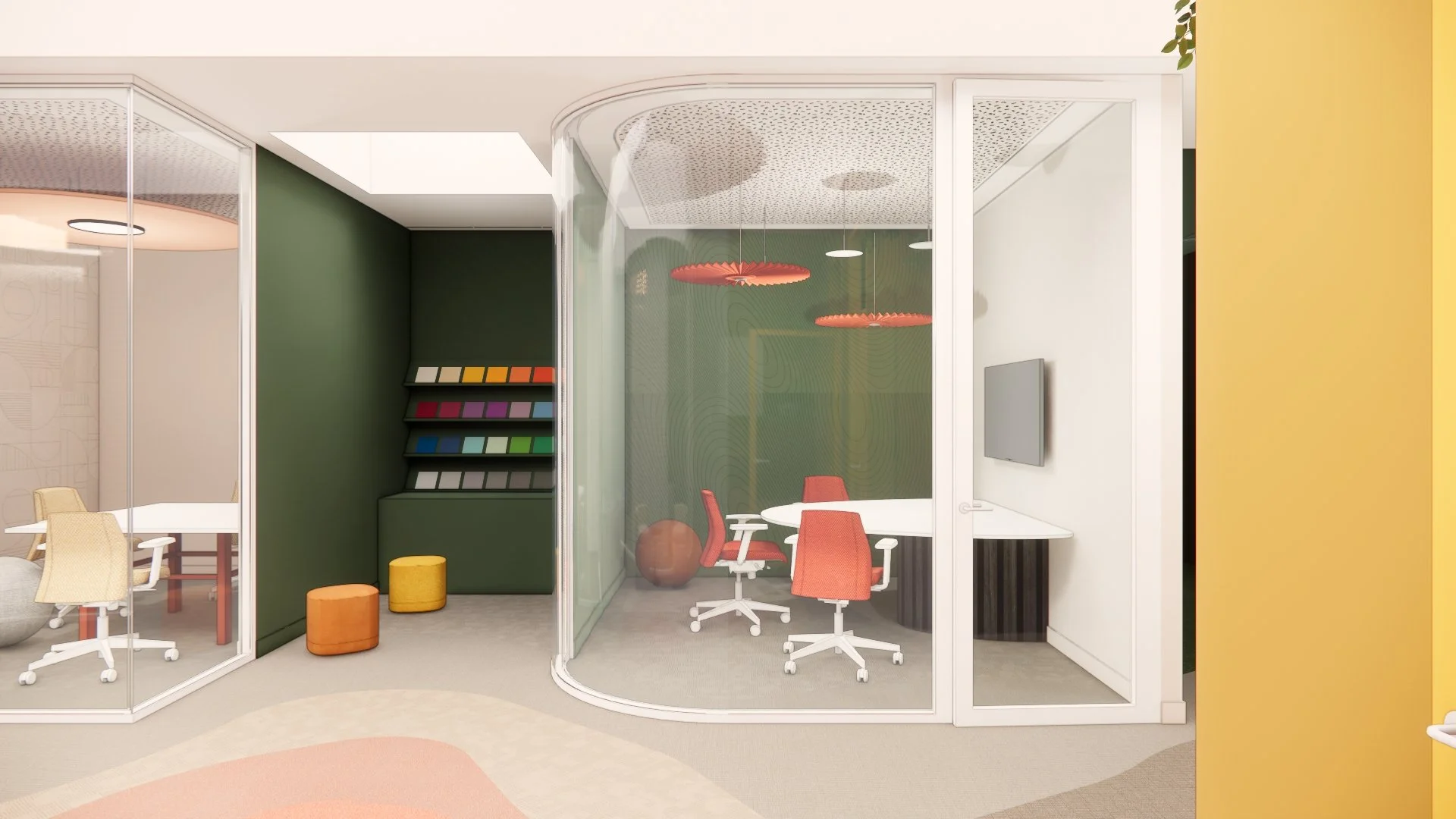 Liaison créative. Bureaux hybrides