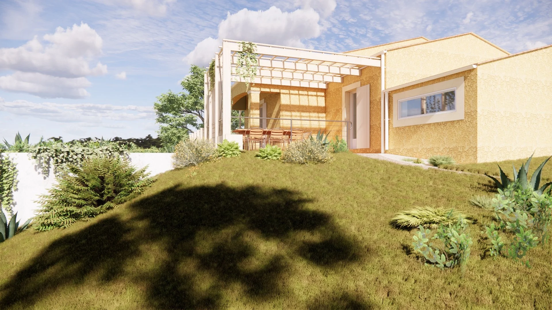 08_Vue sur l'accès piéton secondaire, vers la terrasse.jpg