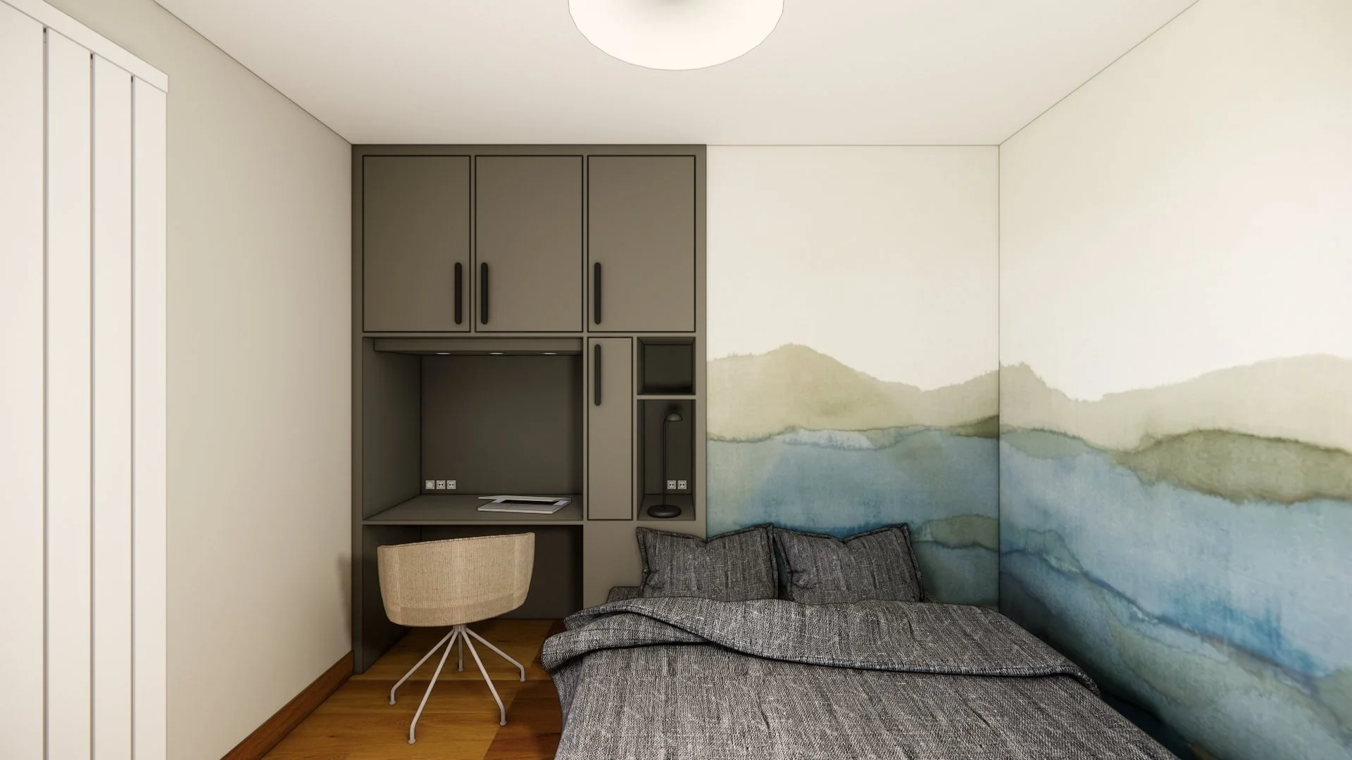 Aménagement d'une chambre d'adolescent