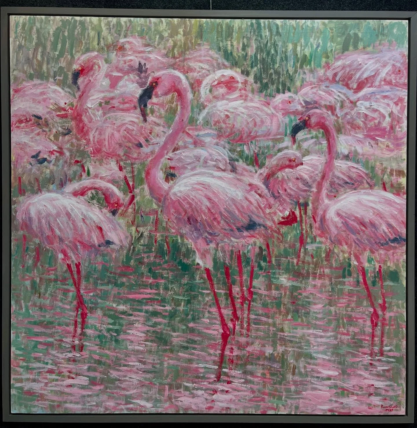48x48 inch Flamingo