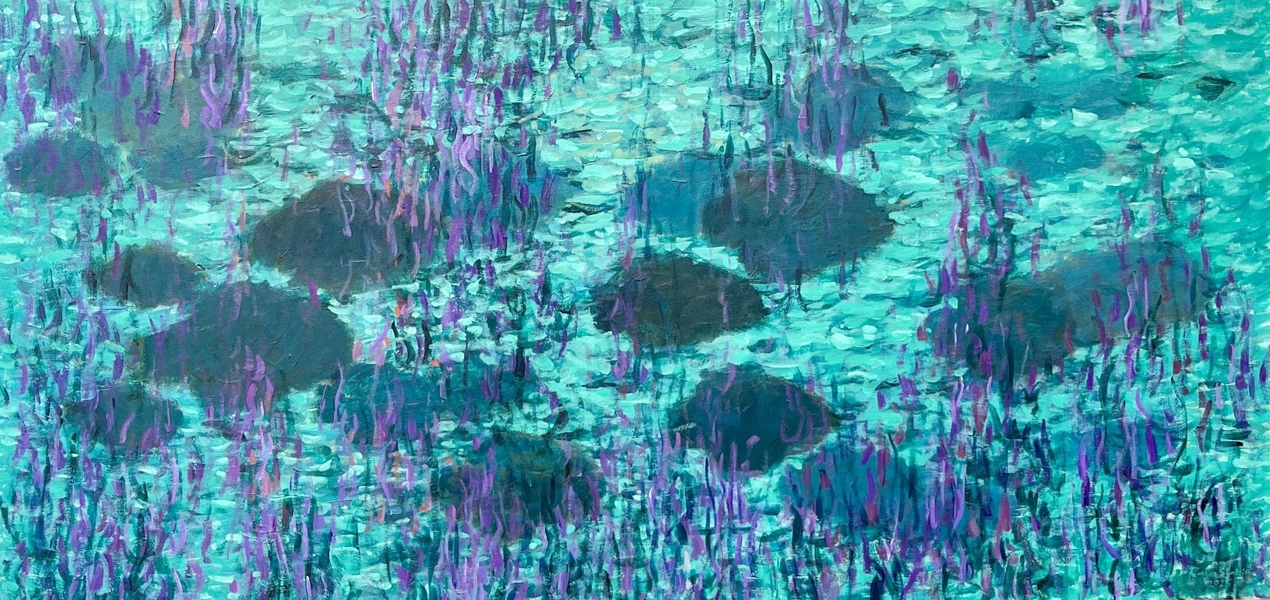 24x48 in,Oil on Canvas