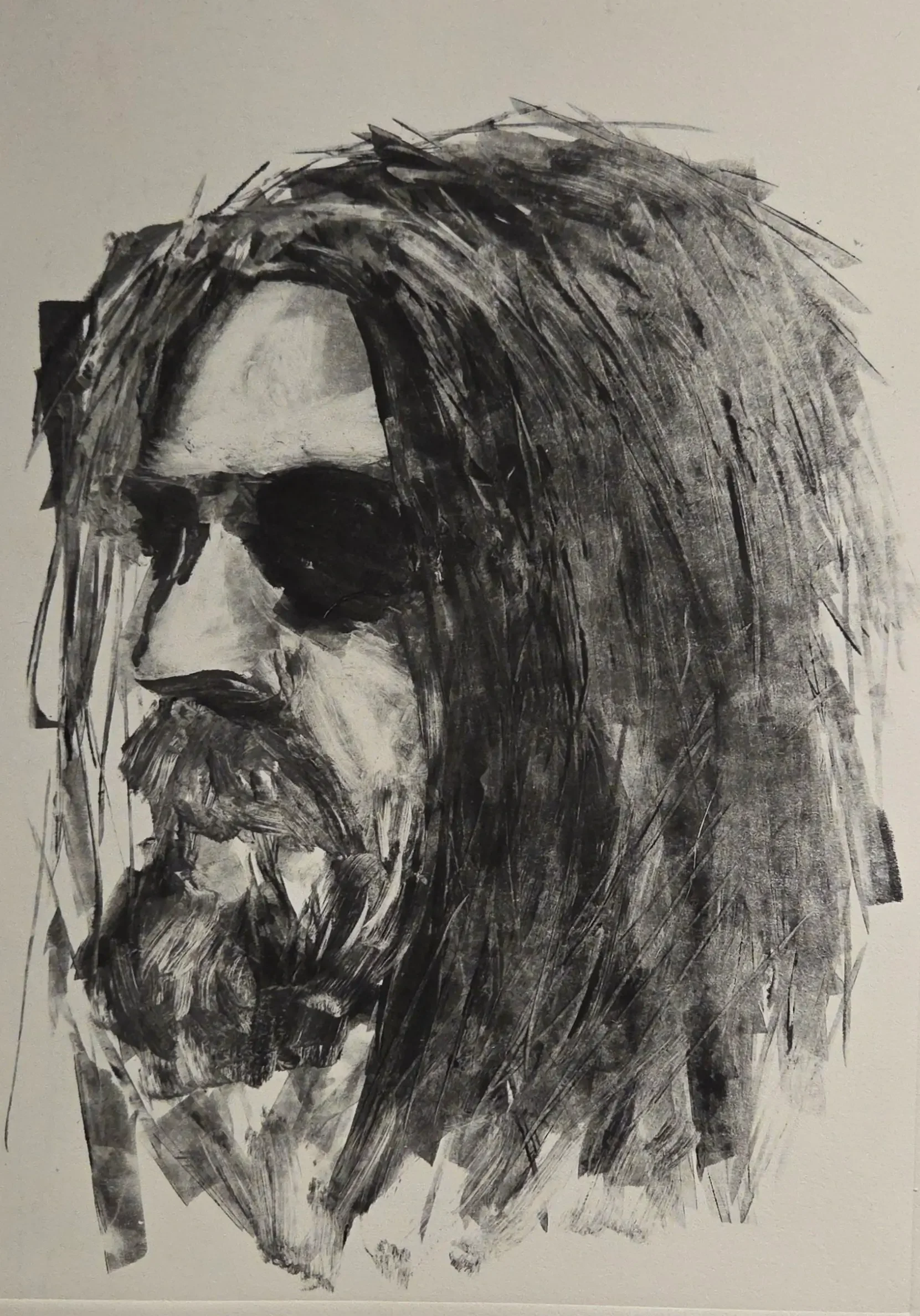 15x12 inch Monotype on Paper