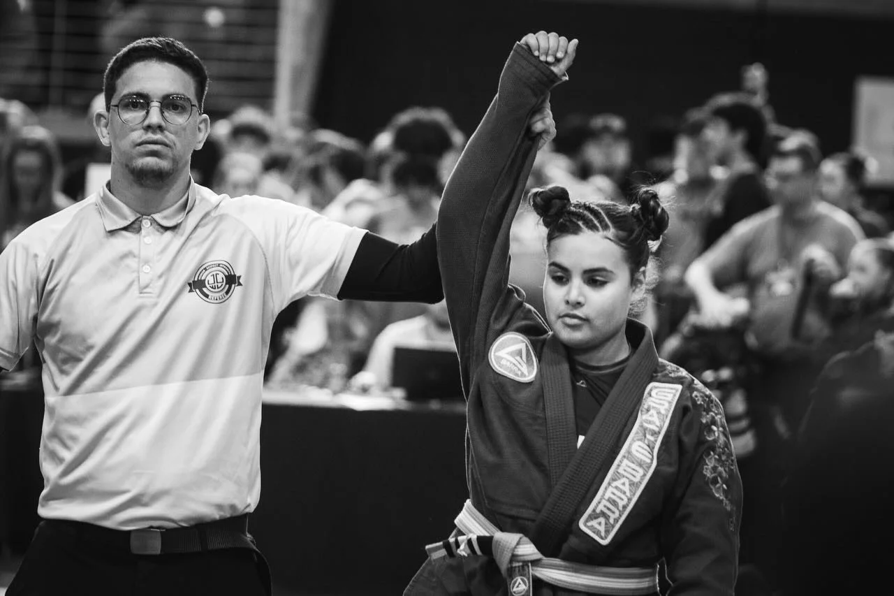 Mia had a great comp this weekend @jjworldleague  taking home the silver. 
Her confidence, speed, and attention continues to grow and shine ✨ and she got another stripe&hellip; GREY Belt here we come! 

Always grateful for her team of coaches @gracie