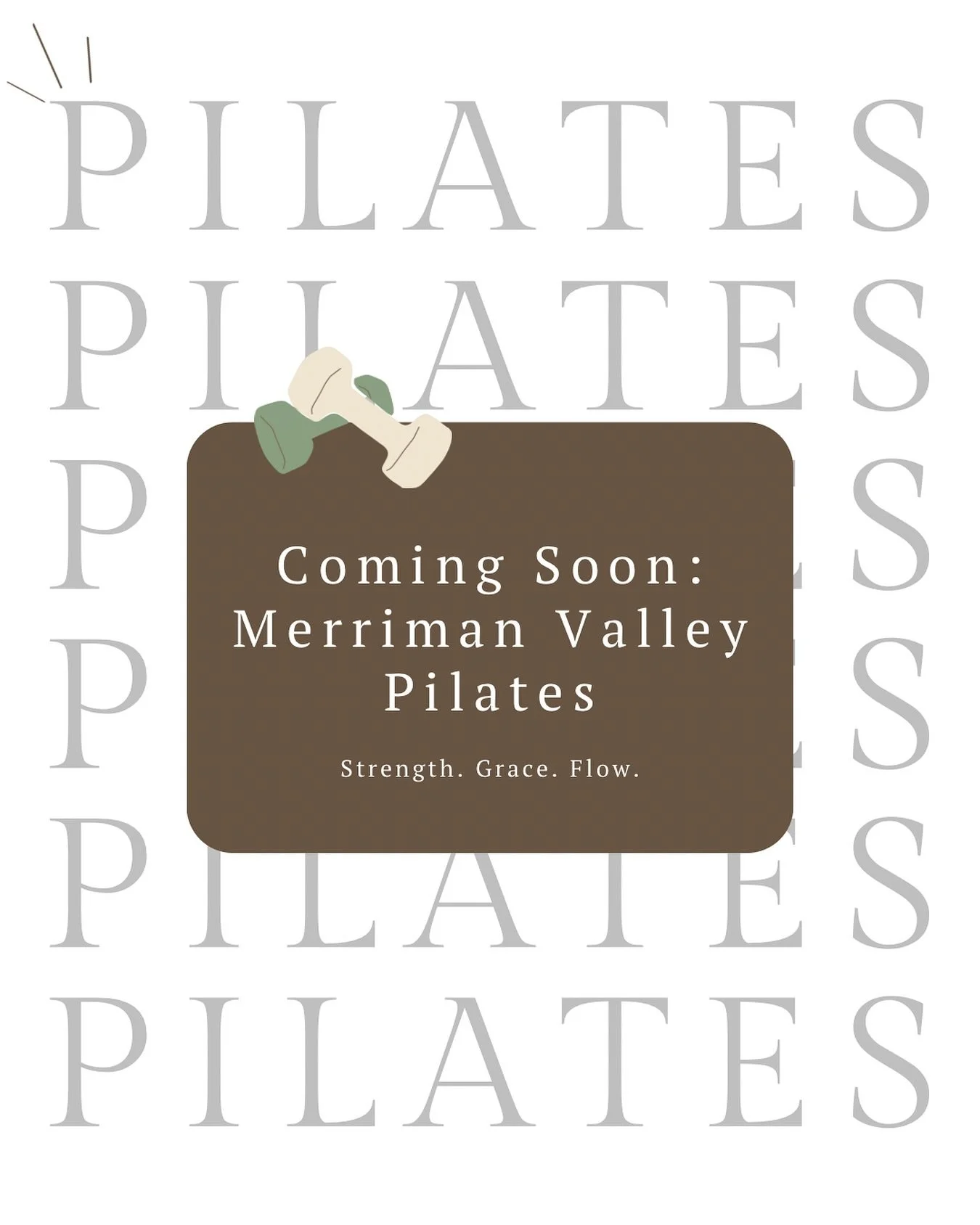 Something new is arriving in the Valley&hellip; 👀

We&rsquo;re so excited to announce Merriman Valley Pilates &mdash; a space designed for movement that builds strength, cultivates grace, and inspires flow in every part of your life.

📍 Opening soo
