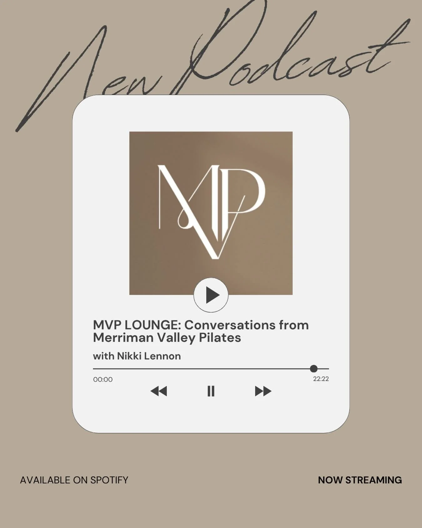 Welcome to MVP Lounge, where reformer meets real life. Hosted by Nikki Lennon, founder of Merriman Valley Pilates, this podcast brings you conversations with instructors, members, and friends of the studio! We&rsquo;ll have discussions about movement