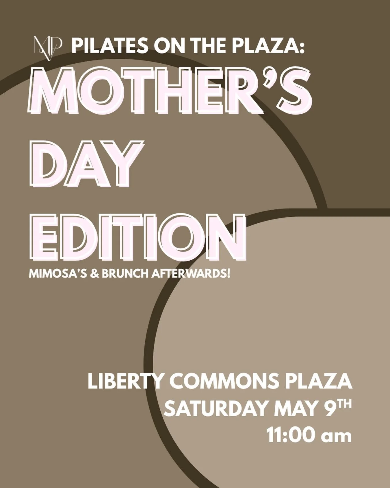 Join us for a special Pilates on the Plaza: Mother&rsquo;s Day Edition at Merriman Valley Pilates!💐

Bring your parents, children, siblings or best friends and start the weekend with a gentle outdoor Pilates class on the plaza followed by brunch in 