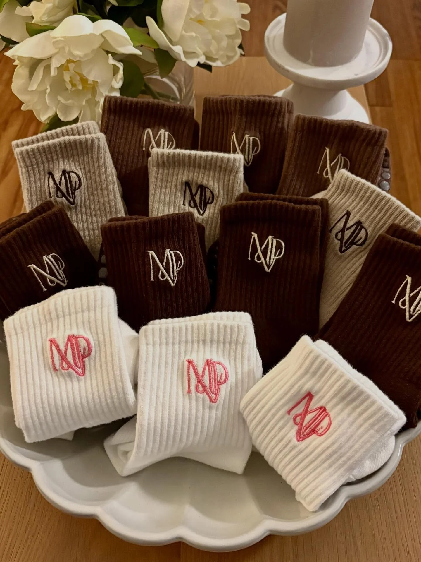 BRAND FEATURE✨

We are so lucky to have @kasstitch products in our shop! Katie Ann, one of our fabulous instructors, makes the most darling custom socks for us! Each pair is individually made with love! We&rsquo;re so lucky to have these amazing grip