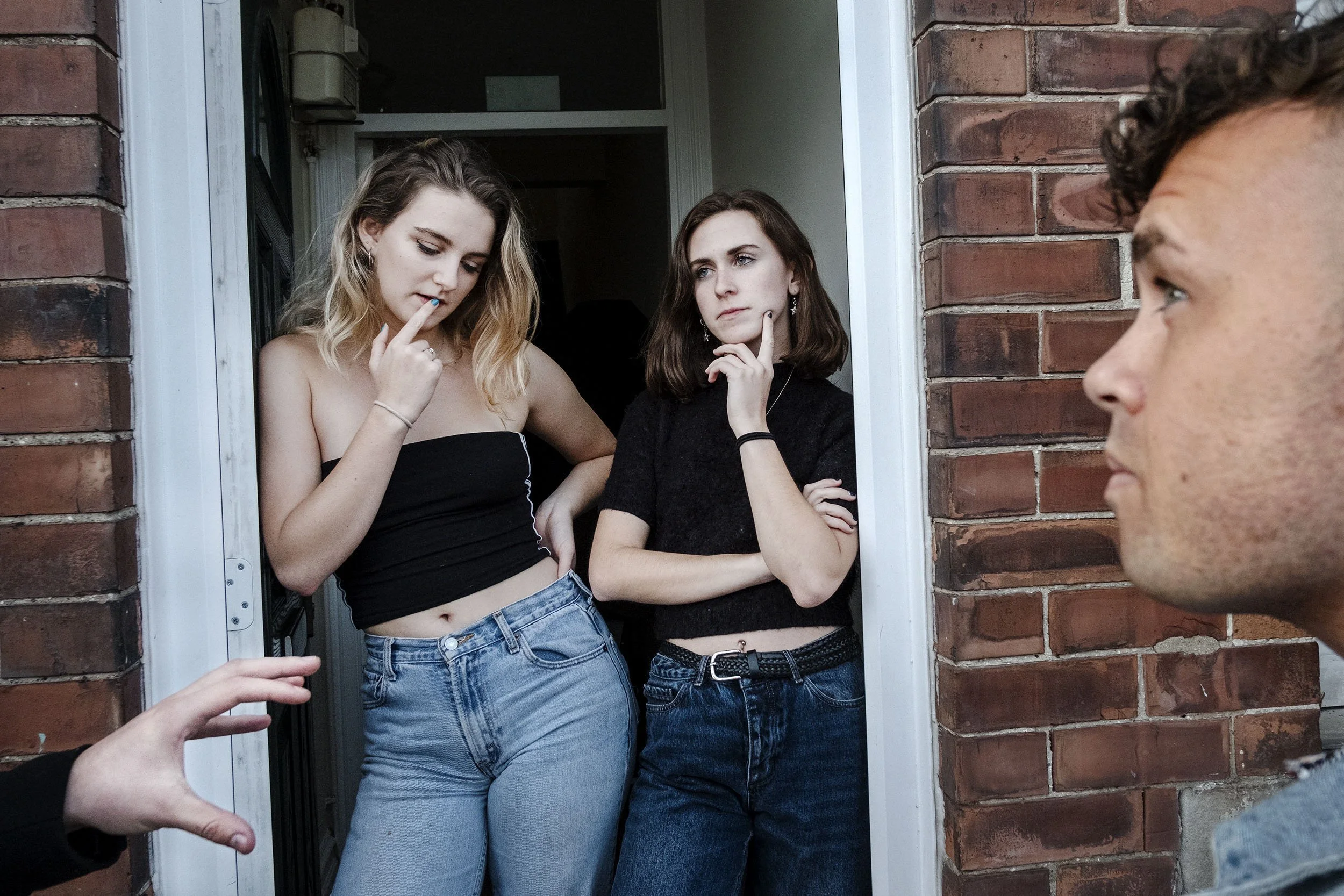 Paul Sommerville campaigning for a People’s Vote in an attempt to reverse the Brexit. Going from door to door in Durham and campaigning at gatherings in Sunderland, England.