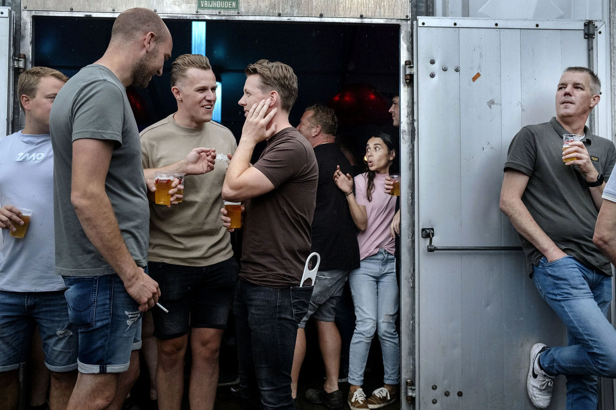 The community party during the Hellendoornse feestdagen, the Netherlands.