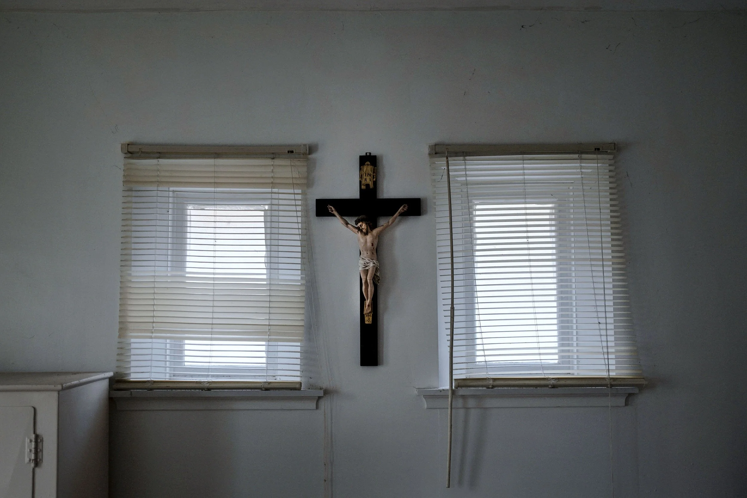The village of Lynch is the only black coal mining village in the otherwise mainly white coal mining region of Appalachia. Catholic Church in Lynch, Kentucky, USA.