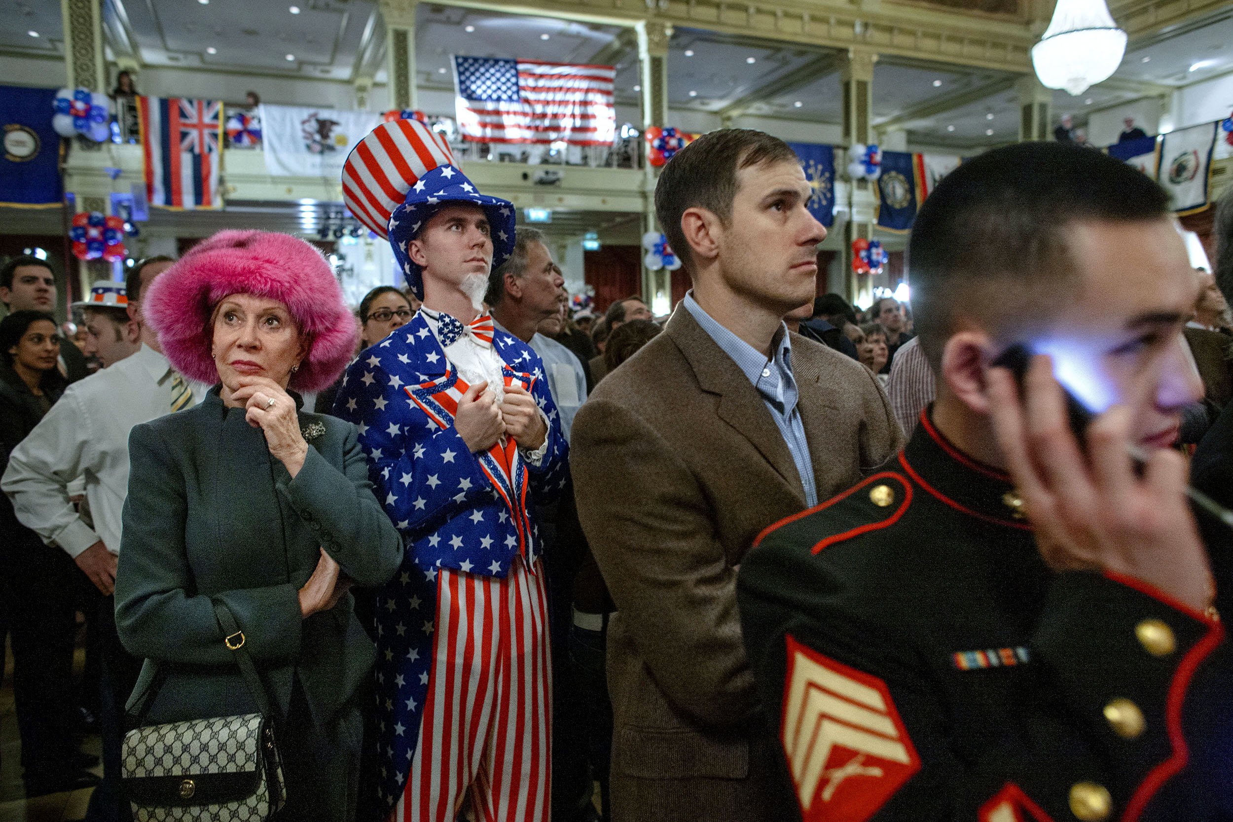 “Who’s the Presidents” breakfast in the Kurhaus in Scheveningen the day after the US elections.