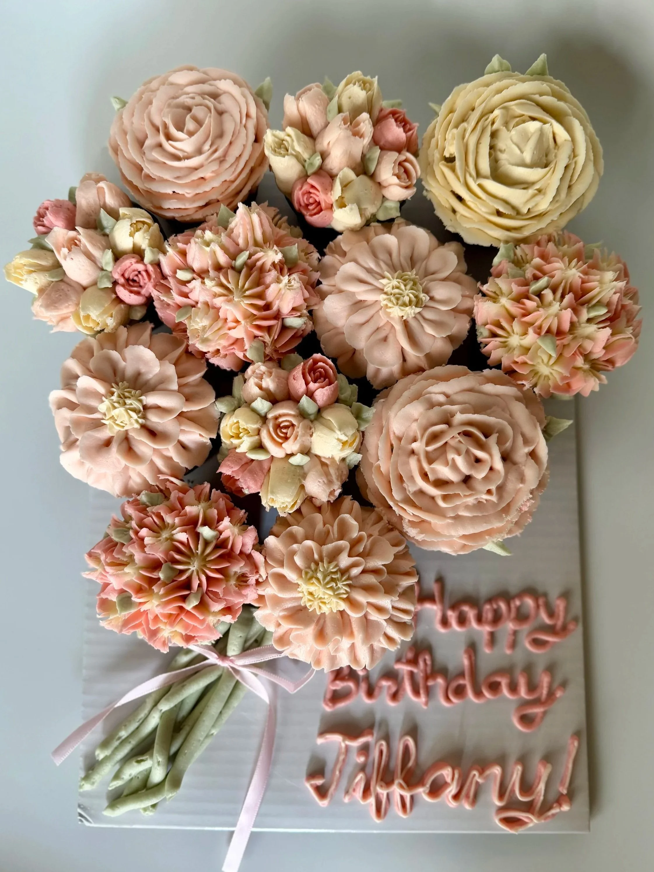 Chocolate cupcakes with vanilla buttercream