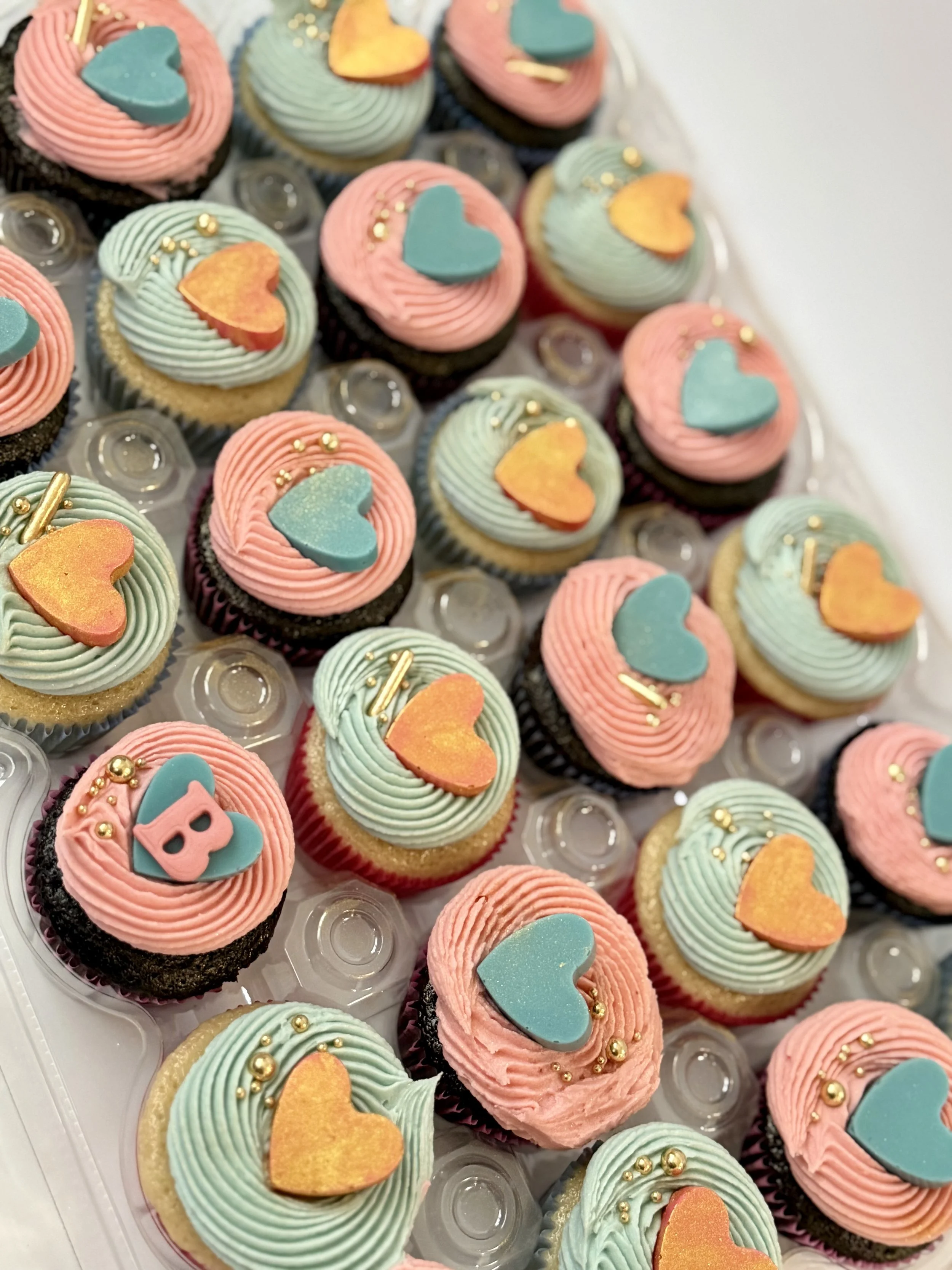 Vanilla and chocolate with vanilla buttercream