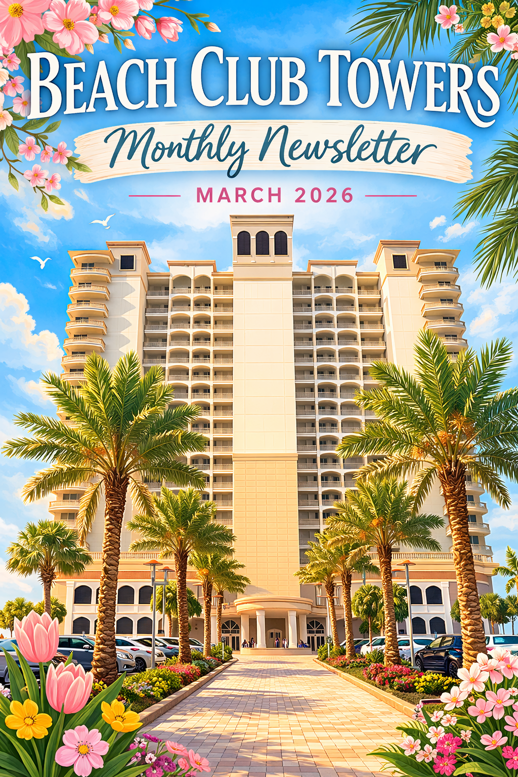 Beach Club Monthly Newsletter: March 2026