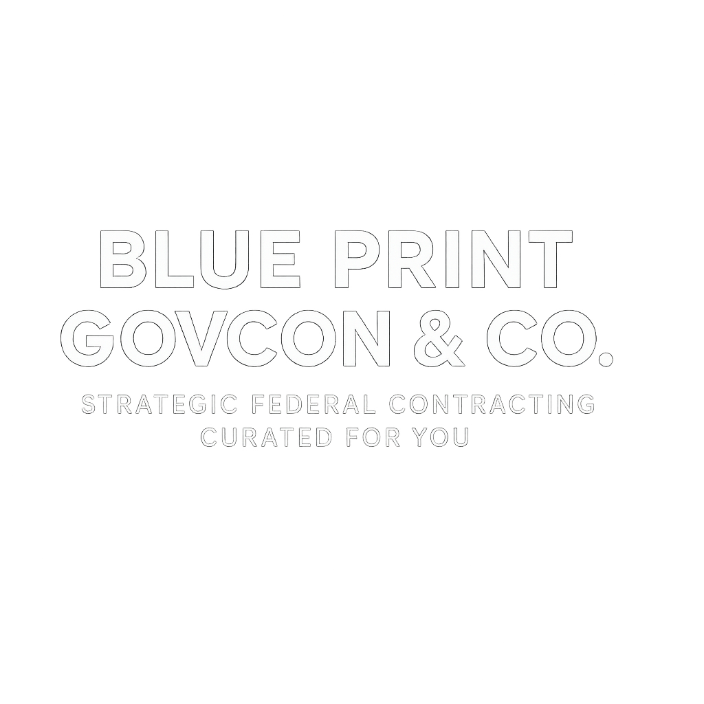  Blueprint GovCon - Your Path to Federal Contracting Success