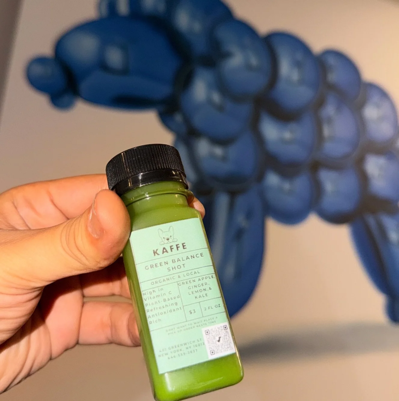 Your daily greens, made simple 
Grab a Green Balance Shot next time you&rsquo;re in at Kaffe.

#KaffeNYC #GreenBalance #DrinkYourGreens #WellnessShot #NYCCoffee WestVillage GreenGoodness