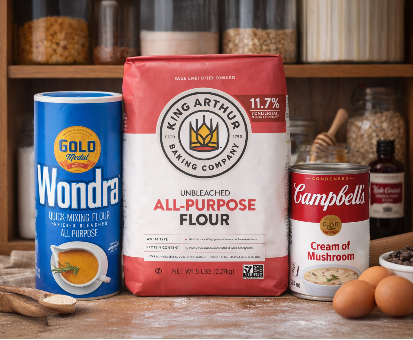 Flour, salt and baking items available near me at local grocery store in Shasta Lake Farmers Marketplace