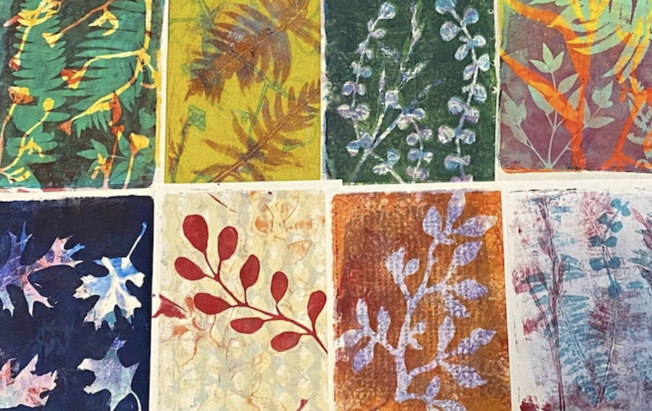 Gelli Plate Monoprinting